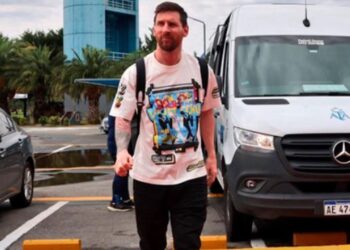 Lionel Messi adelantó su viaje y ya está en Argentina para los amistosos de la Selección con Panamá y Curazao