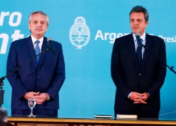 Alberto Fernández y Sergio Massa buscan exhibir sintonía política para tranquilizar a los mercados