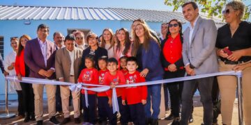 El Gobierno Provincial inauguró obras de ampliación en Jardín de Infantes y entregó bicicletas a alumnos de escuelas rurales