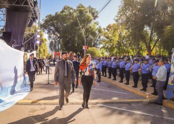 Teresita Madera presidió el acto central por el 431° Aniversario del Departamento Famatina
