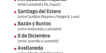 Cronograma de trabajo para la Renovación Urbana del centro de la ciudad capital