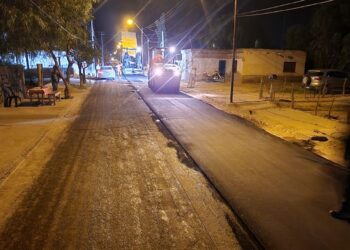 Con fondos provinciales avanza el Plan de asfaltado y reasfaltado en el Departamento Ortiz de Ocampo