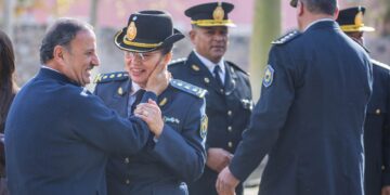 El gobernador Ricardo Quintela puso en funciones a la nueva Plana Mayor de la Policía