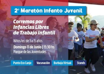 Realizan una maratón para concientizarsobre las consecuencias del trabajo infantil