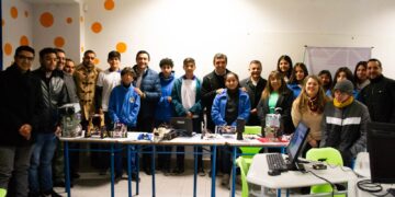 El gobierno inauguró un Aula Maker en el Colegio Provincial N° 9