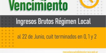 DGIP COMUNICA PRÓRROGA EN EL VENCIMIENTO DE LOS INGRESOS BRUTOS DEL RÉGIMEN LOCAL
