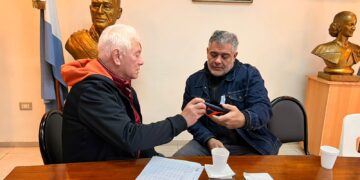 Galeano recibió al presidentedel PJ de Arauco