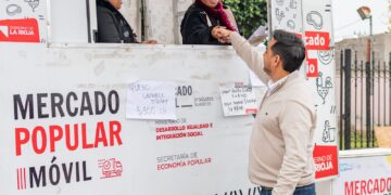 El Mercado Popular Movil llegó al Barrio 4 de Junio y cumplió con la demanda de los vecinos