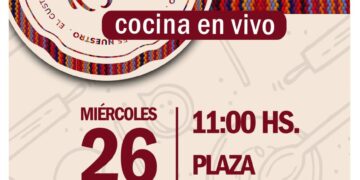 Gran cierre del mes de la Cocina Riojana con “Gastronomía en Vivo” en Plaza 25 de mayo
