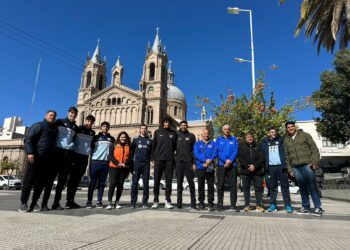 El Vóley U19 de Argentina y Egipto se preparan en la provincia para el próximo mundial