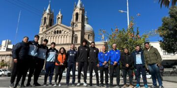 El Vóley U19 de Argentina y Egipto se preparan en la provincia para el próximo mundial