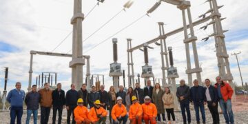 Quintela en Ortiz de Ocampo Avanza la obra de la Estación Transformadora de Olpas que mejorará el servicio de energía eléctrica en el sur provincial