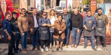 Sabores riojanos Excelente cierre del mes de la cocina riojana en Plaza 25 de mayo