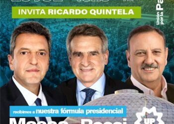 La Rioja le dará la bienvenida a la fórmula presidencial de Unión por la Patria Massa-Rossi