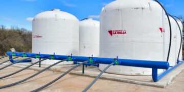 Autoridades del gobierno provincial supervisaron las nuevas obras hídricas