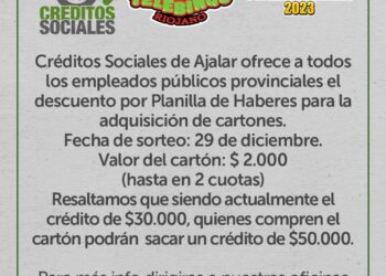 AJALaR confirmó el descuento por planilla de cartones del “Súper Millonario” y ampliación de créditos sociales