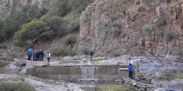 Importante avance de la construcción de reservorio en Totoral de la Sierra permitirá optimizar el aprovechamiento del agua en Chepes
