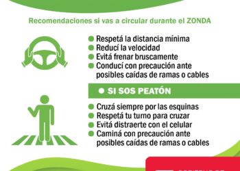 Se reportan fuertes ráfagas de viento