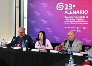 Director de Contenidos Audiovisuales en el 23° Plenario del Consejo Federal de la Televisión PúblicaErnesto Tineo: “La Rioja viene trabajando de manera sostenida y comprometida en fortalecer los medios públicos”