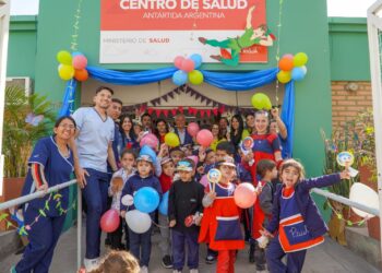 Celebraron el «Mes de las infancias» en el CAPS Antártida