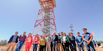 Visita del gobernador Quintela