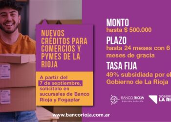 Brindan detalles sobre créditos de hasta 500 mil pesos para comercios y PyMEs