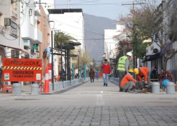 La obra Renovación Urbana del Área Central y Desagües Pluviales pretende revalorizar y optimizar la zona más concurrida de la Capital