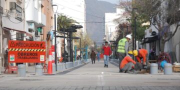 La obra Renovación Urbana del Área Central y Desagües Pluviales pretende revalorizar y optimizar la zona más concurrida de la Capital