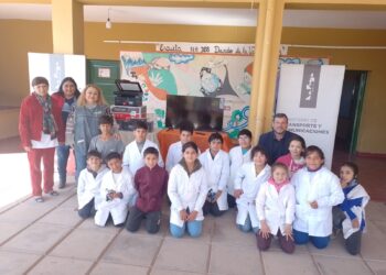Escuela del paraje “San Lorenzo”recibió equipamiento tecnológico