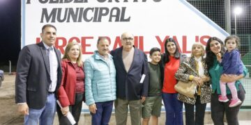 Inauguración de Polideportivo en Tello