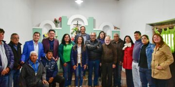 Quedo inaugurada la obra de electrificación rural en el paraje El Retiro