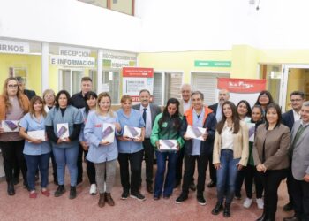 Quintela en el Hospital Luis Pasteur