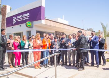 El Banco Rioja llega con sus servicios a Patquía a través de su nueva y sustentable Agencia N° 10