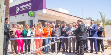 El Banco Rioja llega con sus servicios a Patquía a través de su nueva y sustentable Agencia N° 10