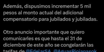 Quintela anunció bono para las y los trabajadores de la Administración Pública, congelamiento de tarifas de servicios esenciales y el lanzamiento de “Te súper banco día de la madre”