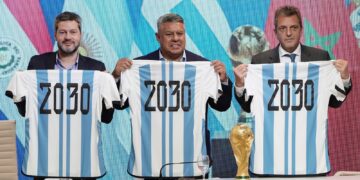 MASSA, TRAS LA ELECCIÓN DE ARGENTINA COMO SEDE INAUGURAL DEL MUNDIAL DEL CENTENARIO: ”TENEMOS EL ORGULLO ENORME DE SER ARGENTINOS»