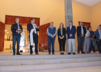 Después de 20 añosEl gobernador Quintela inauguró la Parroquia “Nuestra Señora del Rosario de San Nicolás” construida totalmente desde cero