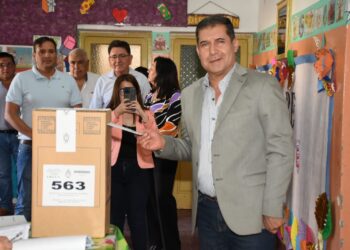 Sergio Casas pidió votar “con alegría y fe para construir una Argentina mejor”