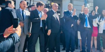 En la asunción del gobernador de Tucumán