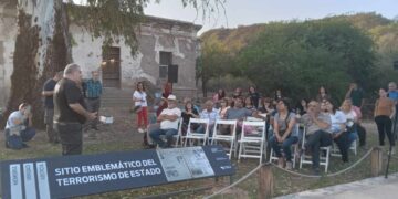 Se realizó la señalización del Parque Natural y Arqueológico “Saladillo” como sitio emblemático de memoria del Terrorismo de Estado