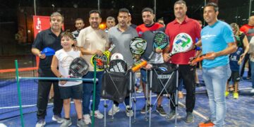 La Rioja apuesta al deporte con la inauguración de una nueva cancha de Padel
