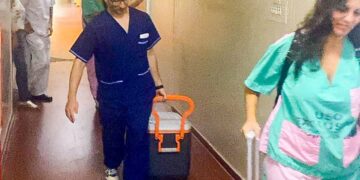 En el Hospital Enrique Vera Barros se realizó el primer operativo de ablación de órganos y tejidos del año