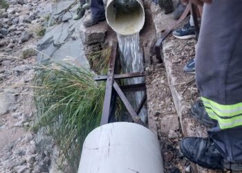 Denuncian la rotura del acueducto de «Las Ollitas» en Chamical