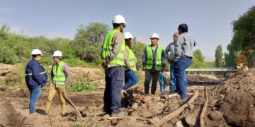 Avanza en San Blas de los Sauces la obra de captación de agua