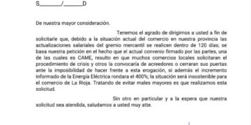 COMERCIANTES PIDIERON AL CENTRO COMERCIAL POSTERGAR POR 4 MESES EL AUMENTO DE SUELDO A LOS EMPLEADOS DE COMERCIO PORQUE LA CRISIS ES TOTAL