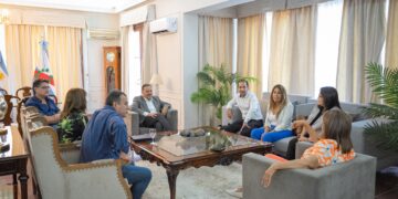 El gobernador Ricardo Quintela recibió al diputado nacional Itaí Hagman para avanzar sobre el proyecto de la renta básica universal