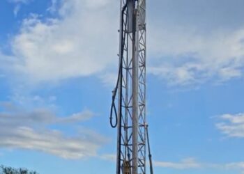 La construcción de la nueva perforación de Chepes alcanzo un 90 por ciento de avance