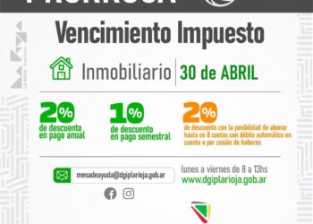 La DGIP informó nueva prórroga del vencimiento del impuesto inmobiliario