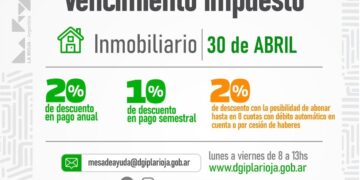 La DGIP informó nueva prórroga del vencimiento del impuesto inmobiliario