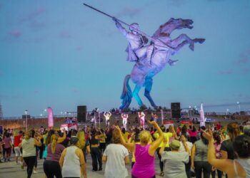Celebraron el Día Mundial de la actividad física con una gran concurrencia en el Parque de las Juventudes